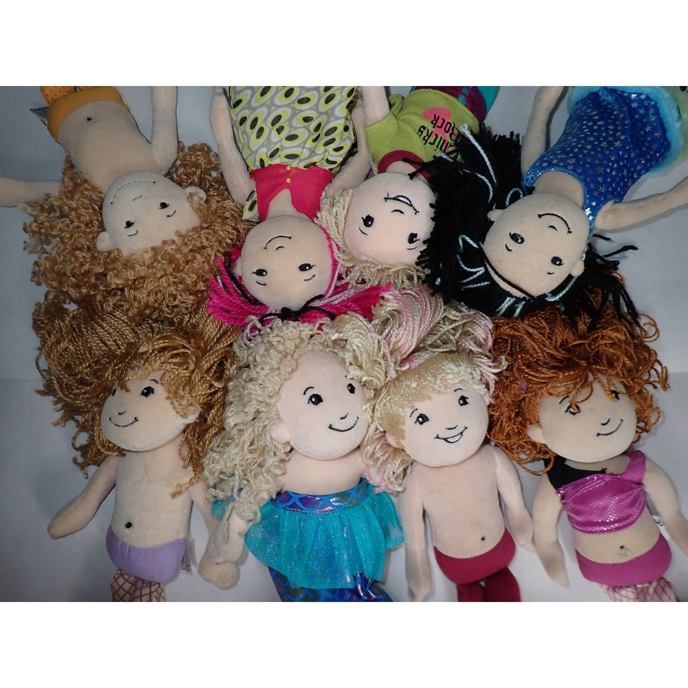 Manhattan Toy Groovy Girls Plush Doll Lot of 8 Kids Y2K Fashion Toys Retired